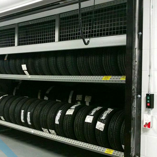 Summit Storage Solutions® tire carousel